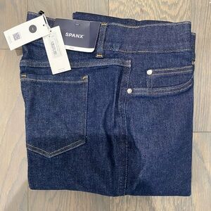 SPANX Blue Skinny Jeans Premium Denim